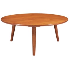 Hans J. Wegner Round Coffee Table for Andreas Tuck