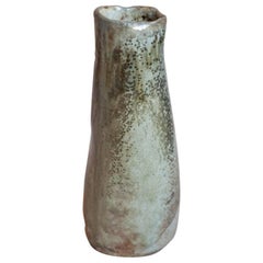 Handmade Wood-Fired Tapered Vase