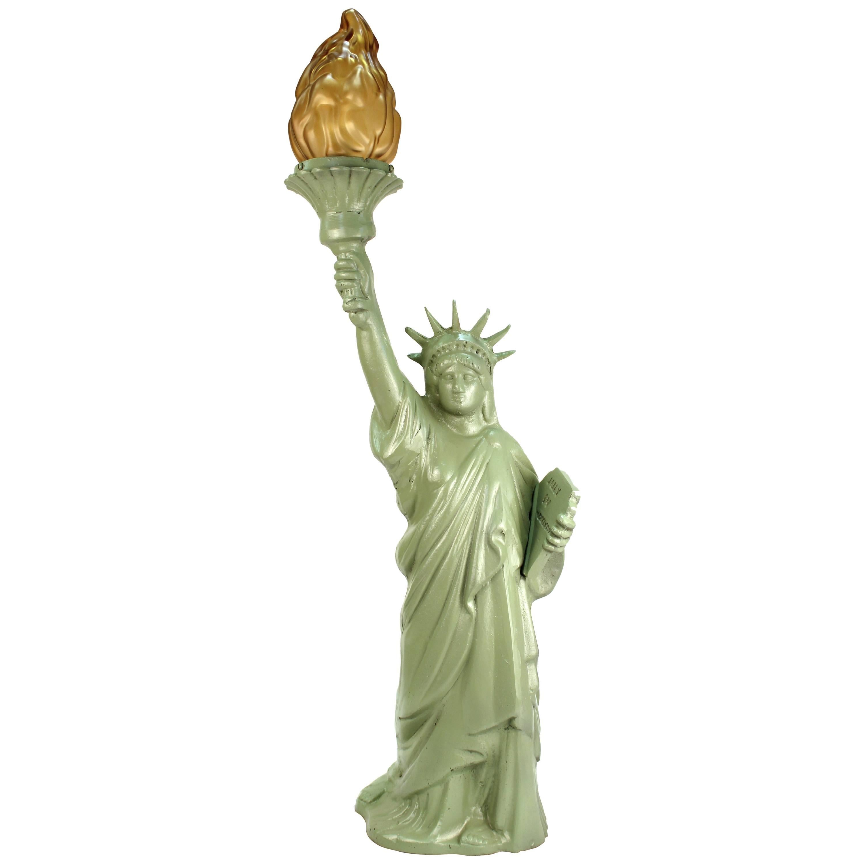 Statue of Liberty Iron Table Lamp
