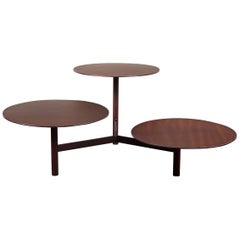 Contemporary Modern Triple Tiered Table