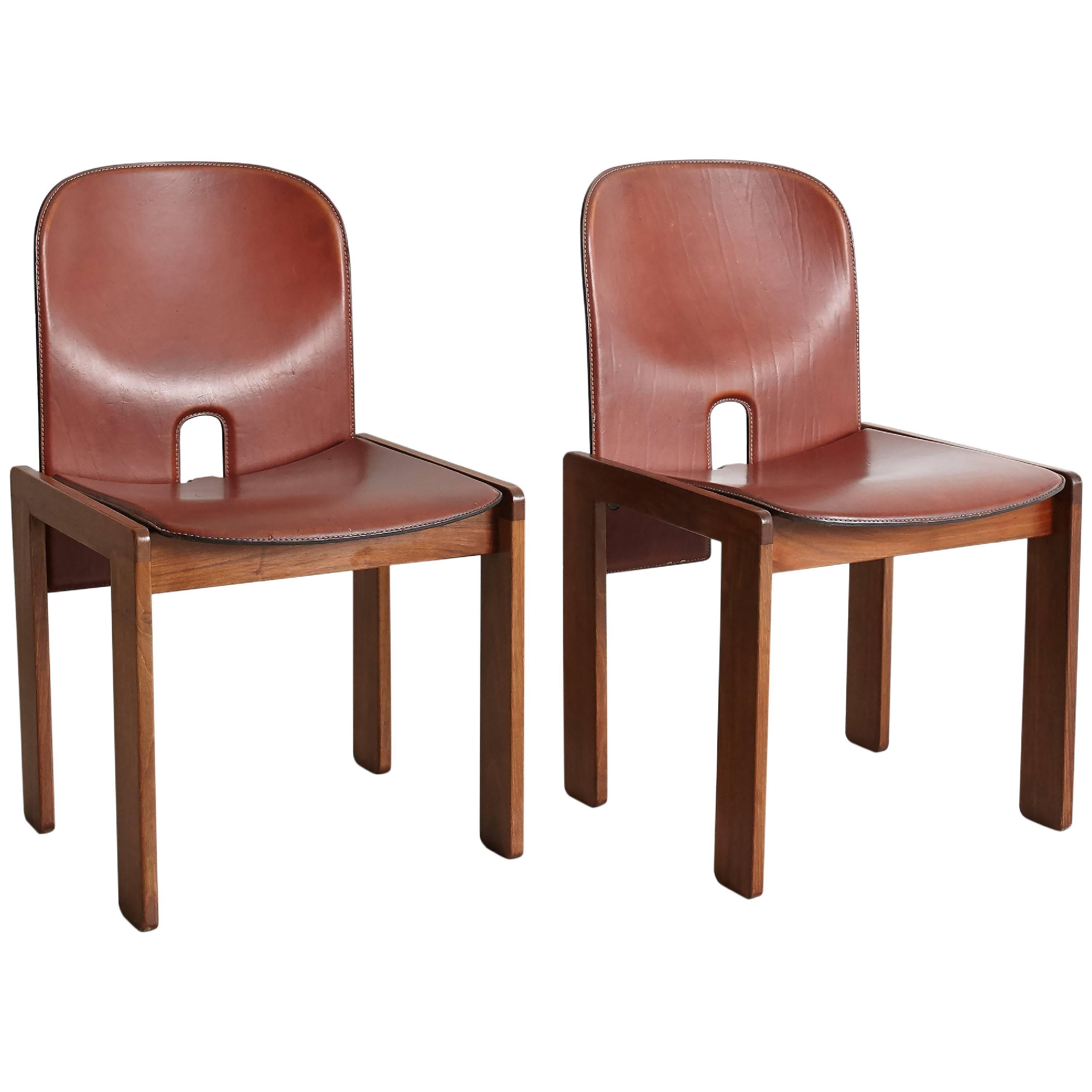 Pair of Tobia Scarpa Dining Chairs