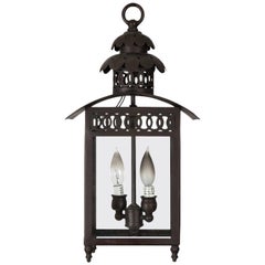 Retro Ironware Exterior Lantern