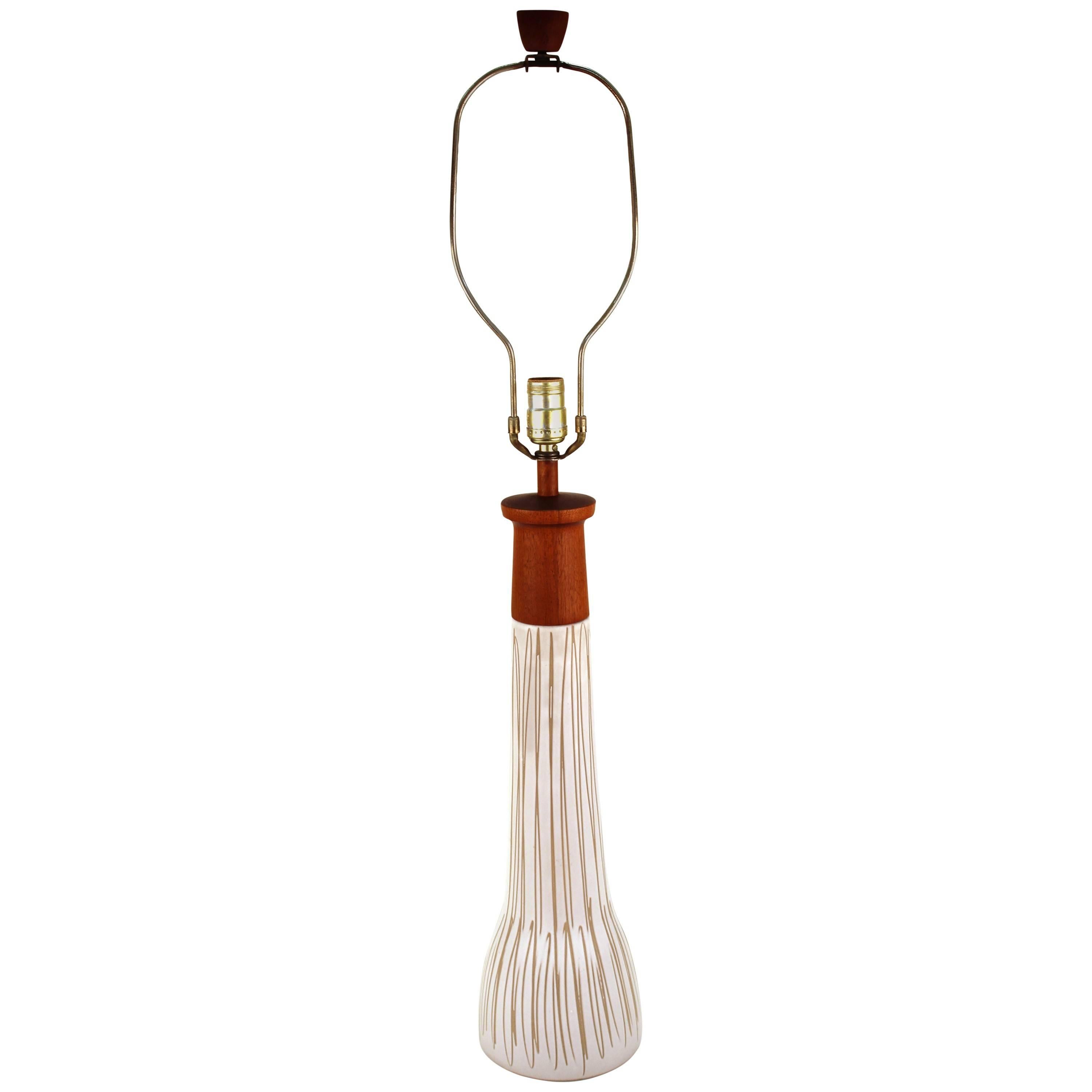 Gordon Martz Midcentury Ceramic Table Lamp