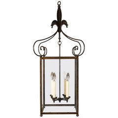 Lanterne extérieure Fleur de Lis