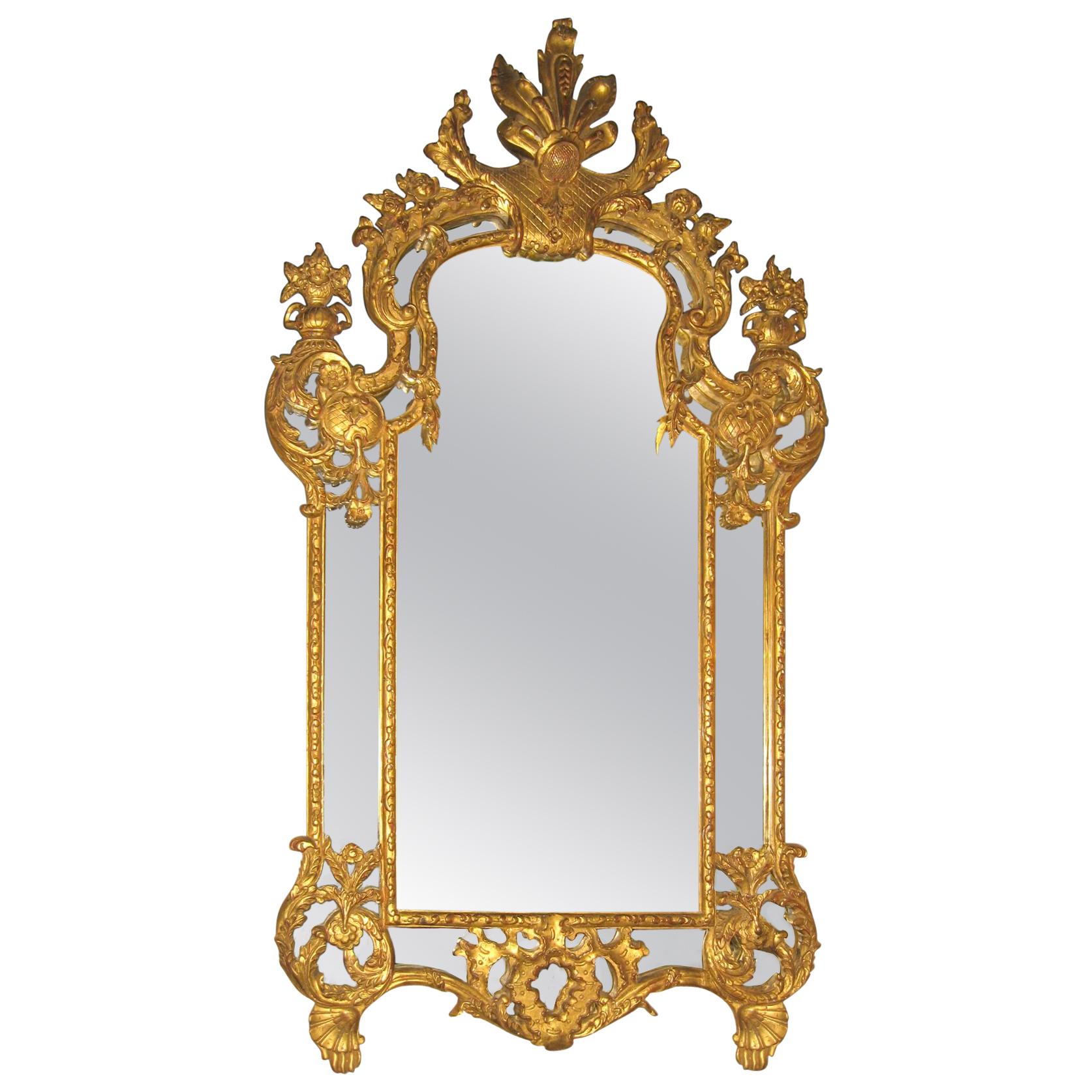 Ornamental Mirror, 20th Century For Sale