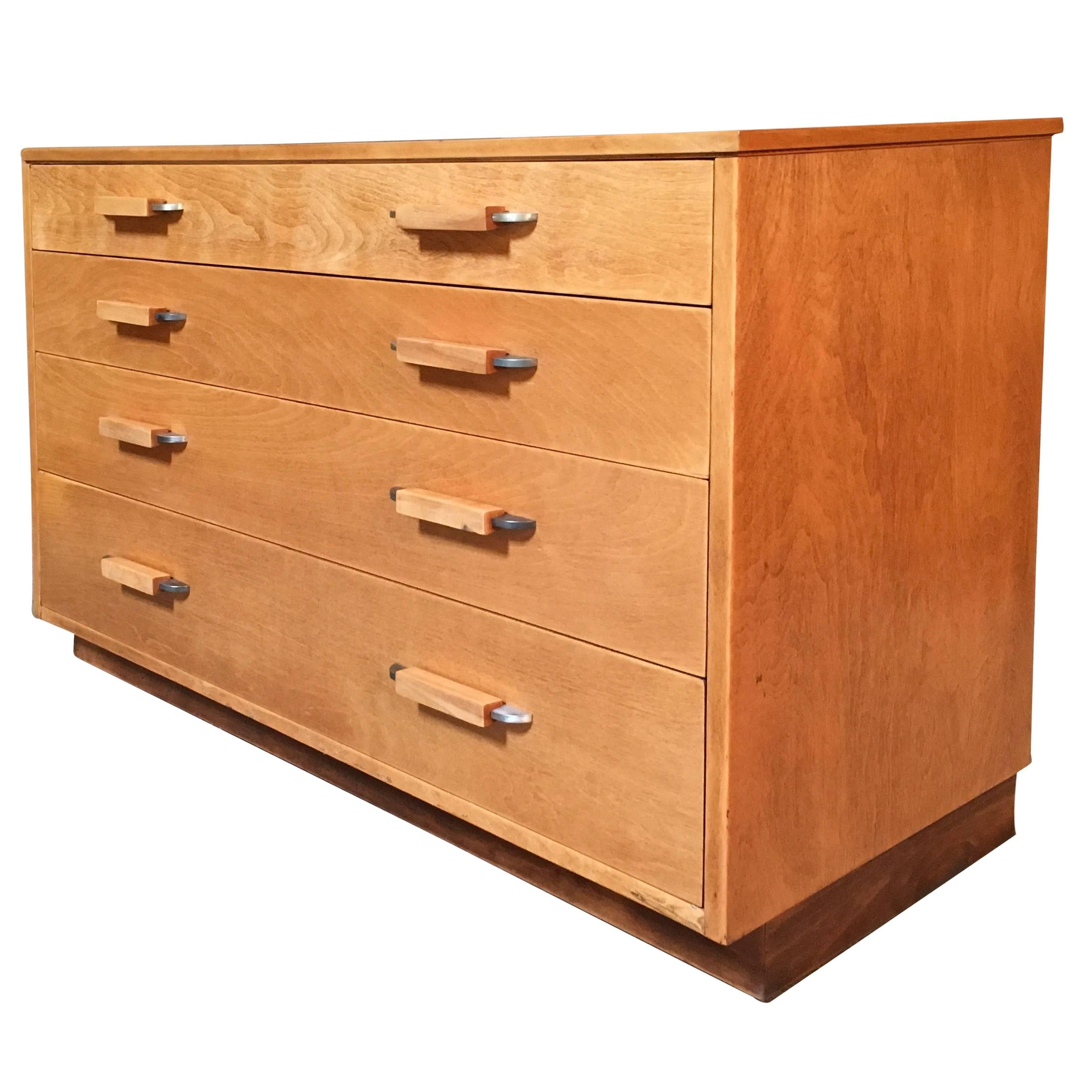 Modernist Birch Dresser Designed by Eliel Saarinen