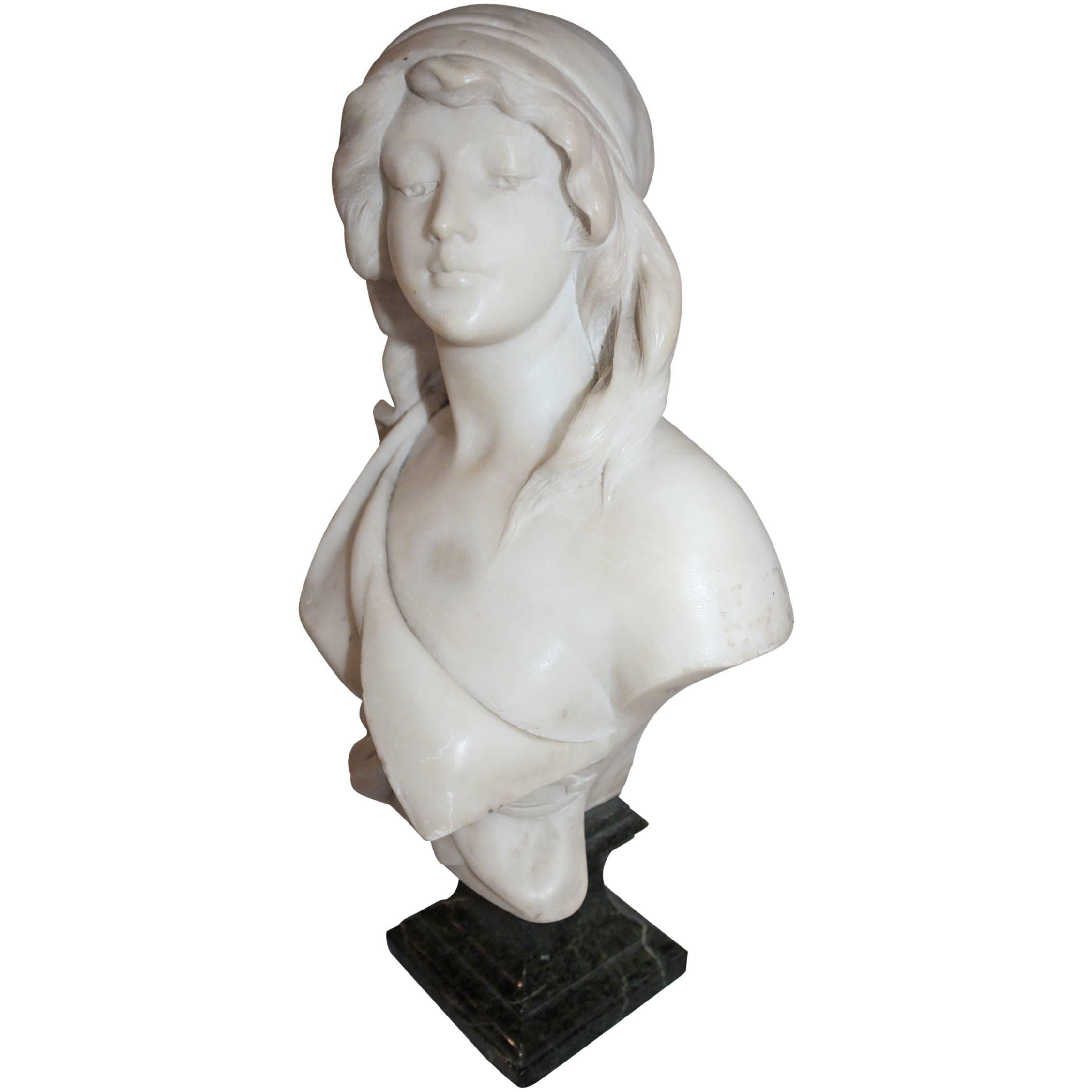 19th Century French Marble Bust