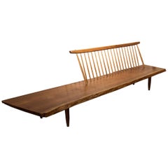 Conoid Bench by George Nakashima, American Walnut, circa 1960s