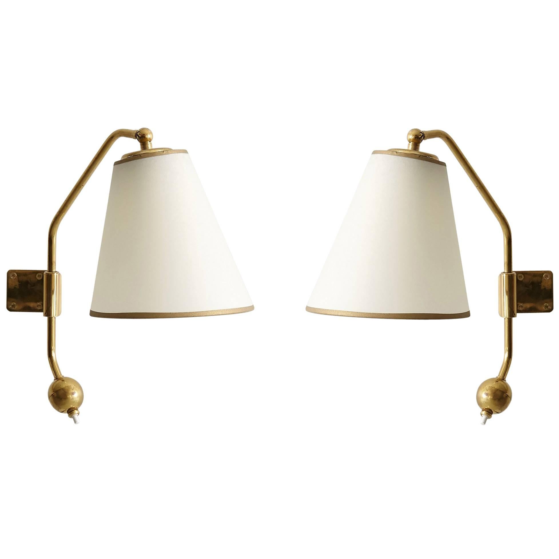 Pair of French Royère Style Sconces