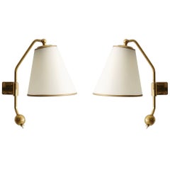 Pair of French Royère Style Sconces