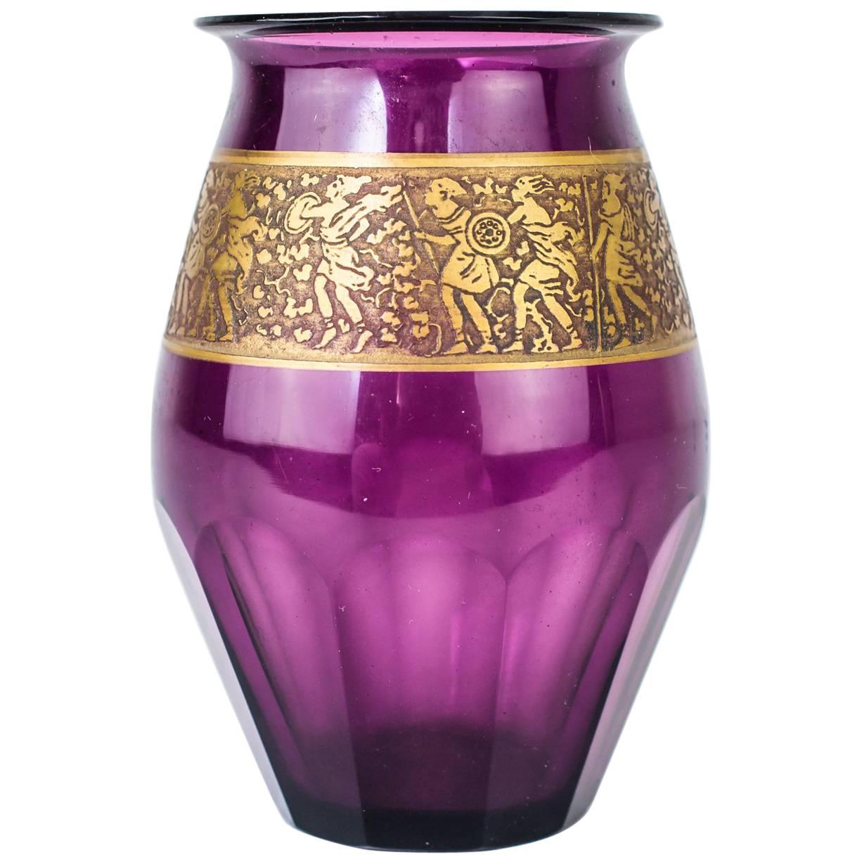 Schöne Vase von Moser Karlsbad