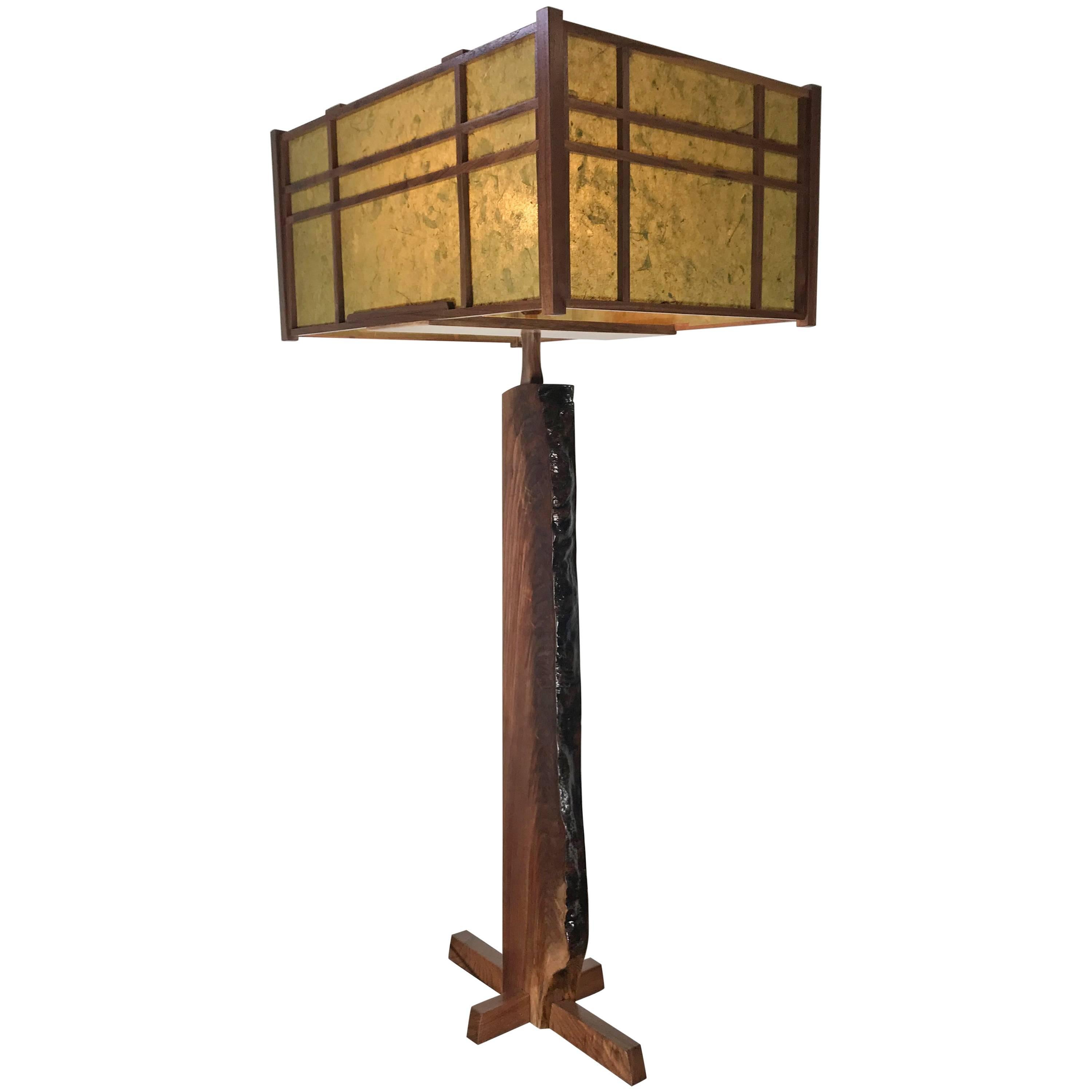 Griff Logan Workshop Studio Bench Made Free Edge Table Lamp