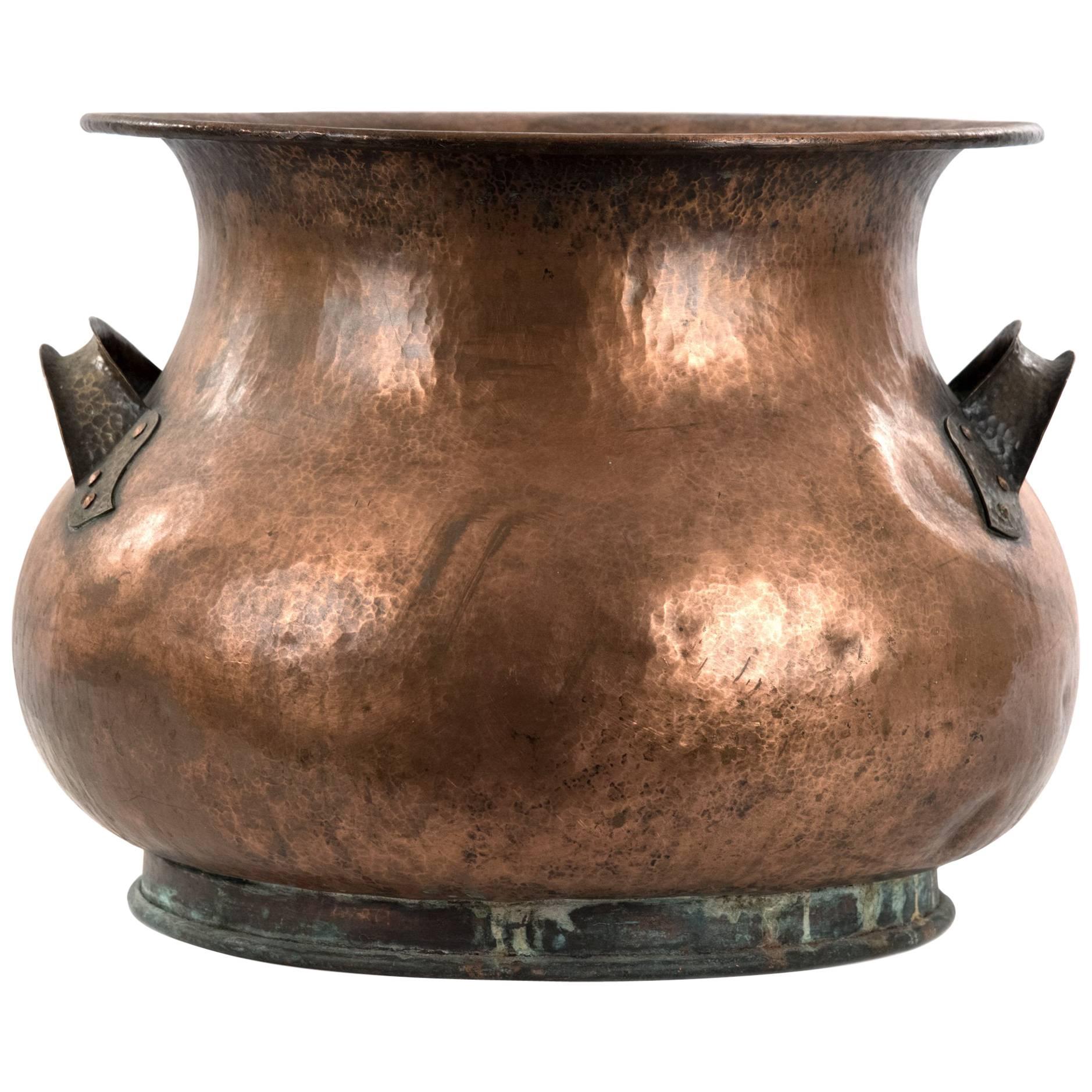 Hammered Copper Pots 70 For Sale on 1stdibs