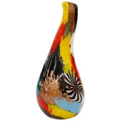 Amazing Dino Martens for Aureliano Toso Model 3122 Oriente Vase