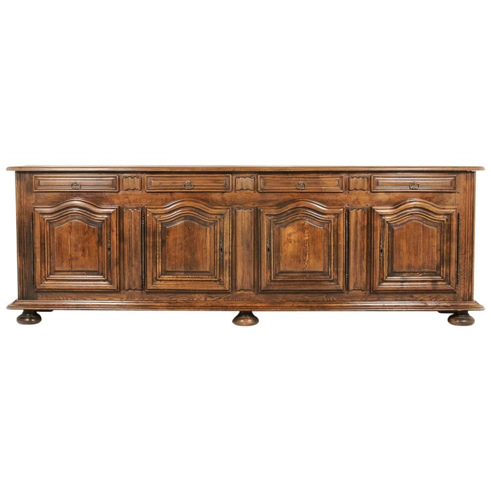 Country French Solid Oak Cabinet