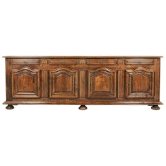 Country French Solid Oak Cabinet