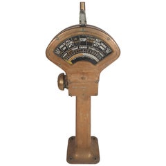 Grande telegrafo d'epoca in ottone di Siemens Brothers & Co.