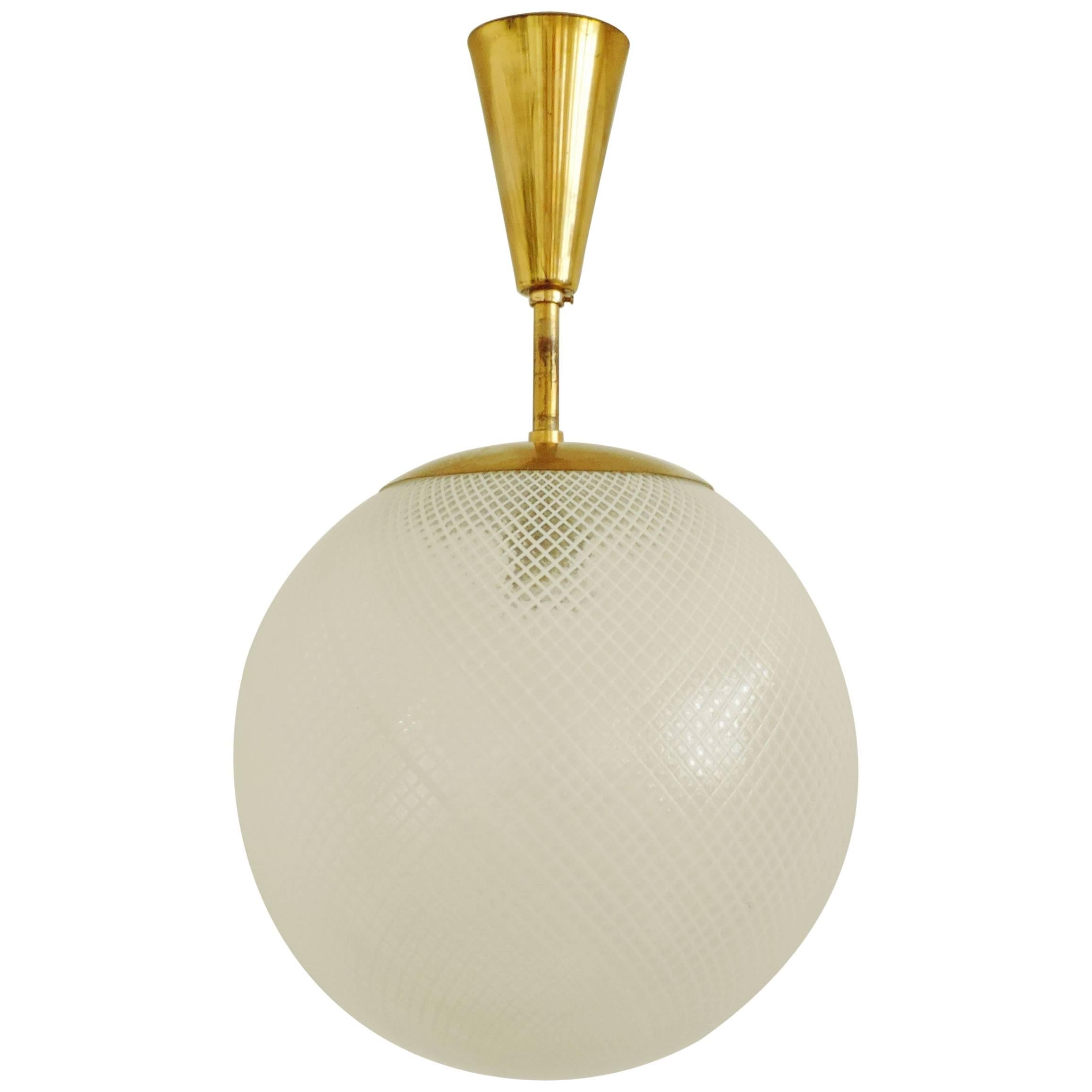 Splendid Carlo Scarpa Ceiling Lamp for Venini