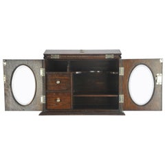 Antique Cabinet de Fumeurs:: Cabinet d'Apothicaire:: Cabinet de Pipe:: Ecosse 1910 REDUIT