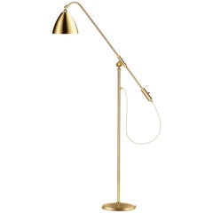 Contemporary Brass Floor Lamp, Robert Dudley Best