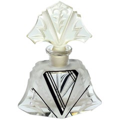 Original 1930s Art Deco Perfume Bottle