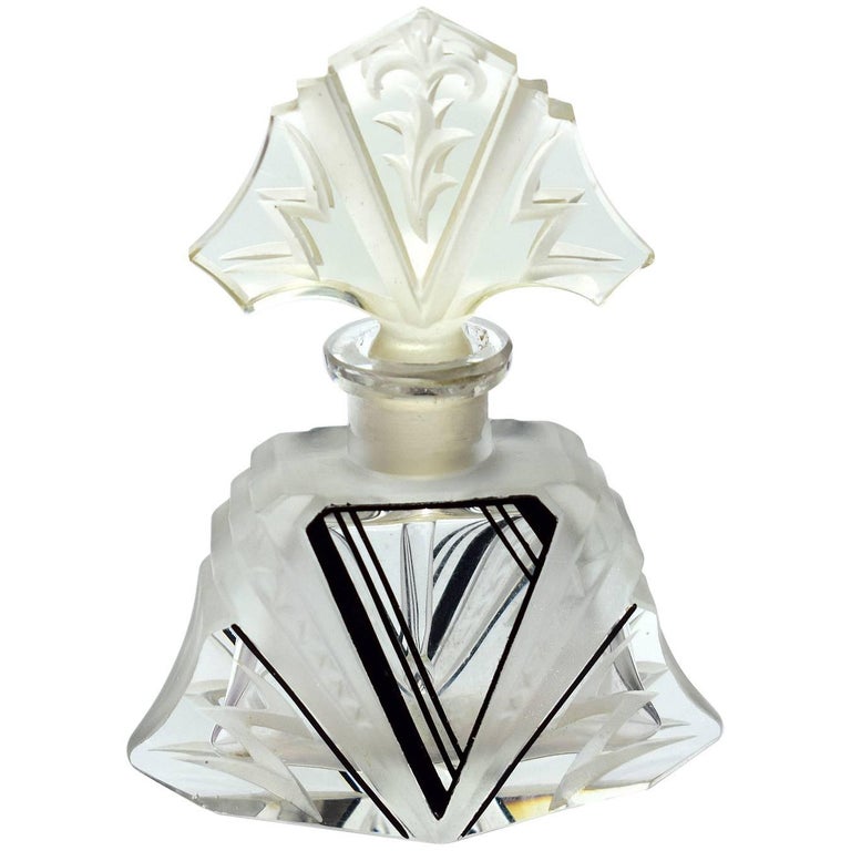 French Art Deco Perfume Bottle at 1stdibs