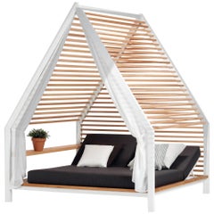 Cottage Outdoor Pavilion with Daybed by Patricia Urquiola for Kettal