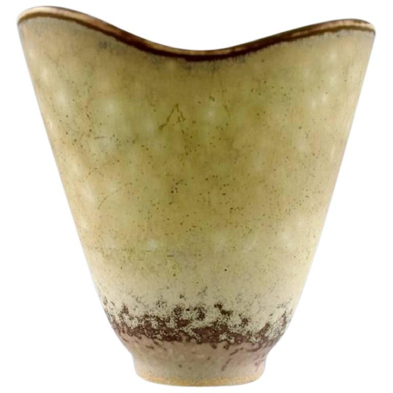 Carl Harry Stålhane, Rörstrand Stoneware Vase For Sale