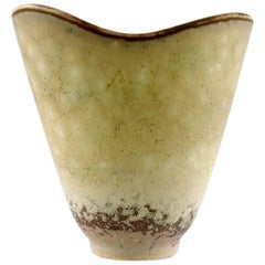 Retro Carl Harry Stålhane, Rörstrand Stoneware Vase