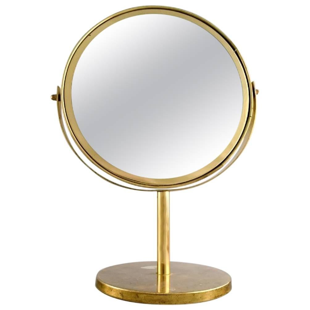Hans-Agne Jakobsson, Table Mirror / Make-Up Mirror of Brass