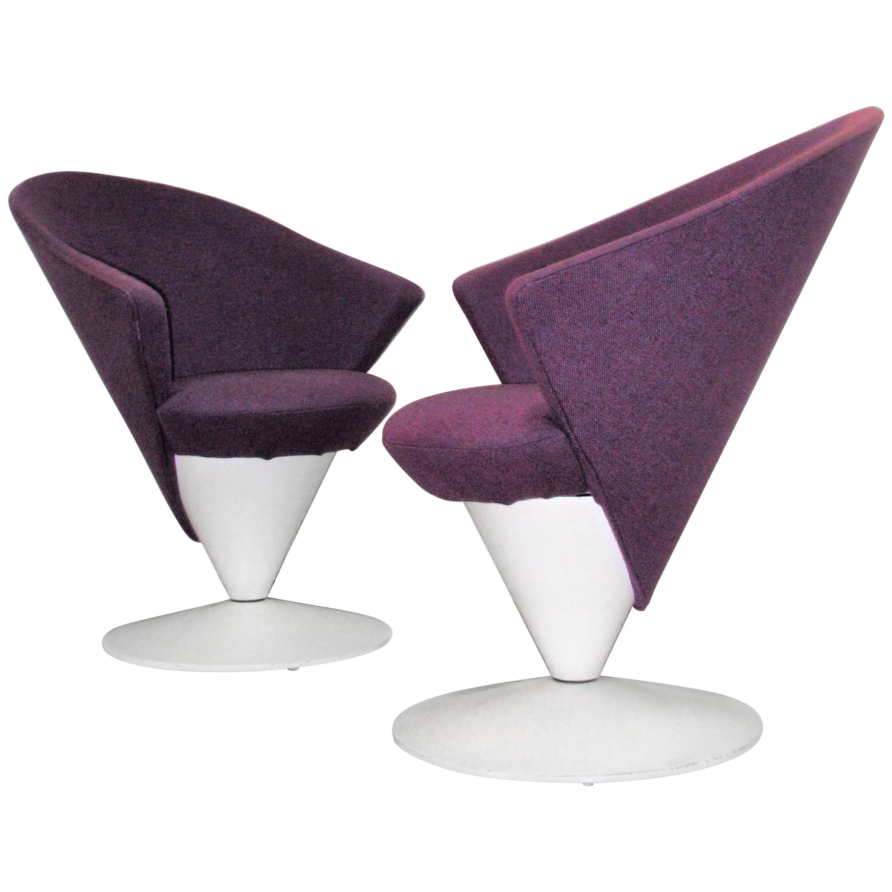 Swivel Cone Chairs by Adrian Pearsall