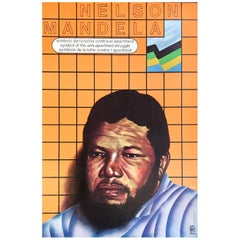 Nelson Mandela, Apartheidplakat, 1986