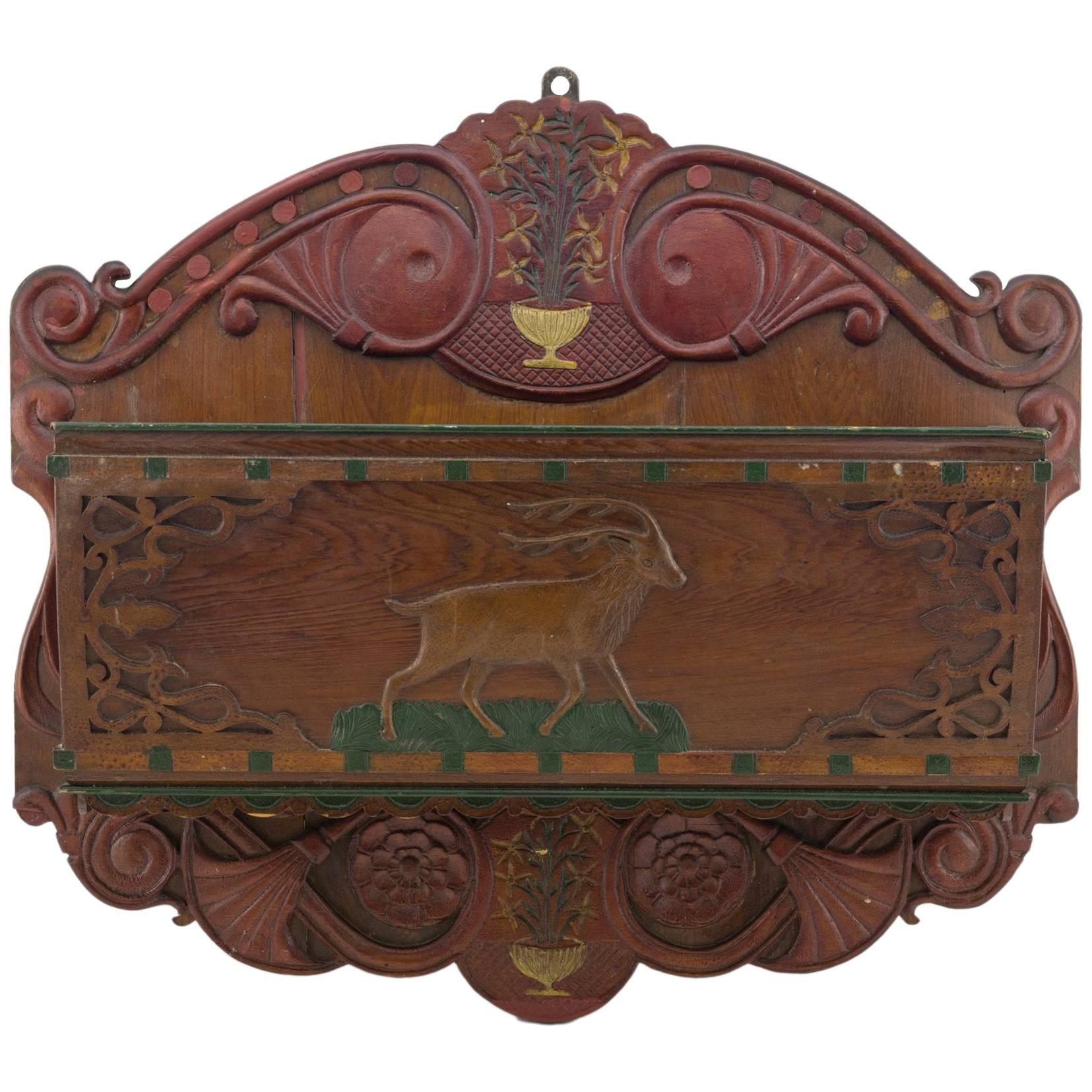 Tasca da parete Folk Art