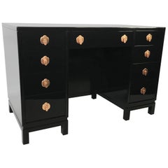 Used Lacquered Desk by Landstrom Furniture