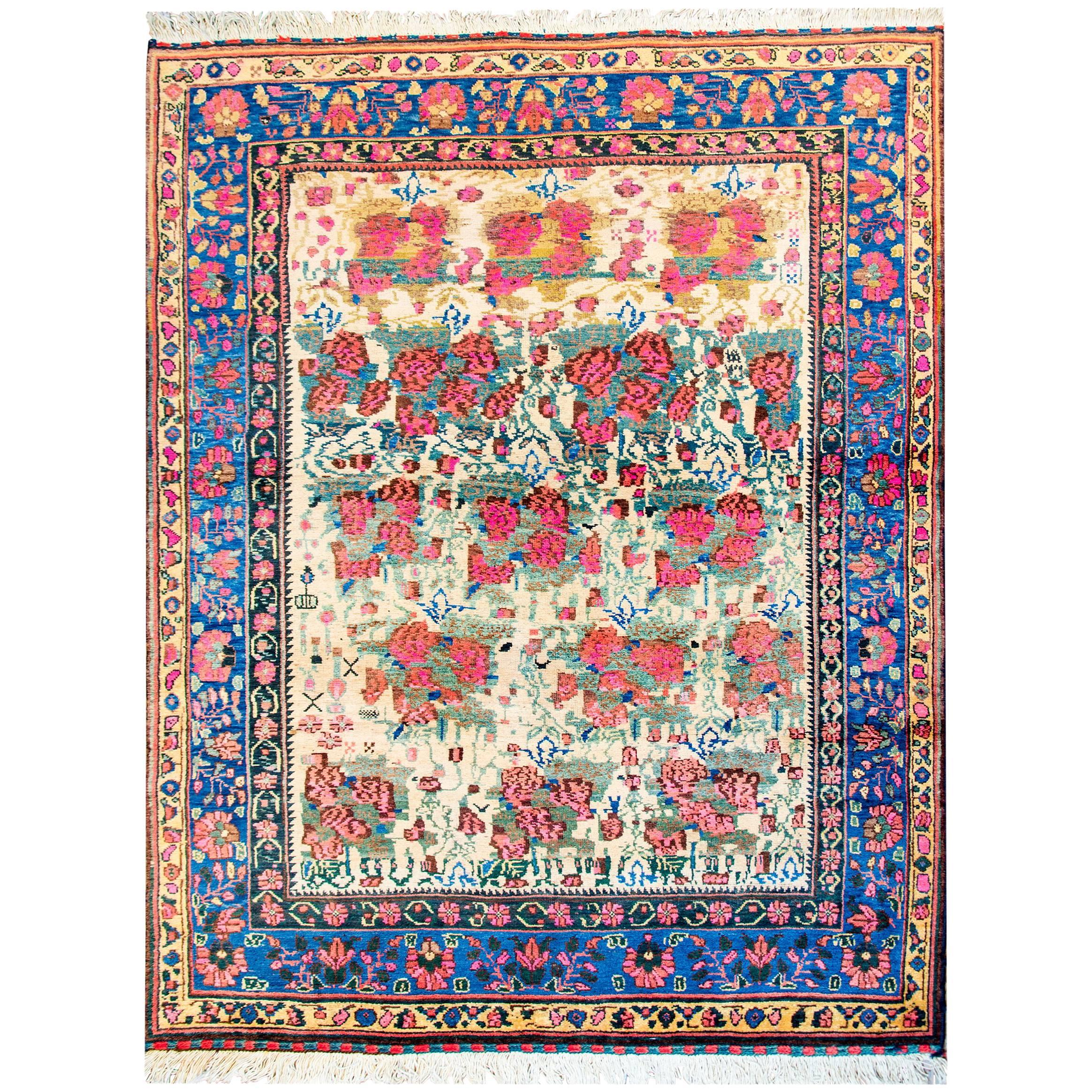 Afshar-Teppich aus der Mitte des 20. Jahrhunderts