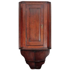 Antique Walnut Hanging Cupboard