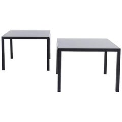 Square Table T88A, Black Edition by Maarten Van Severen for Top-Mouton