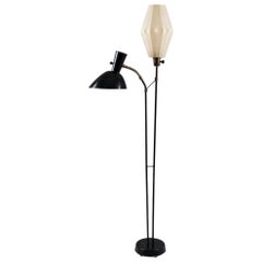 Floor Lamp Attributed to Hans Bergström for Ateljé Lyktan, 1950s, Sweden