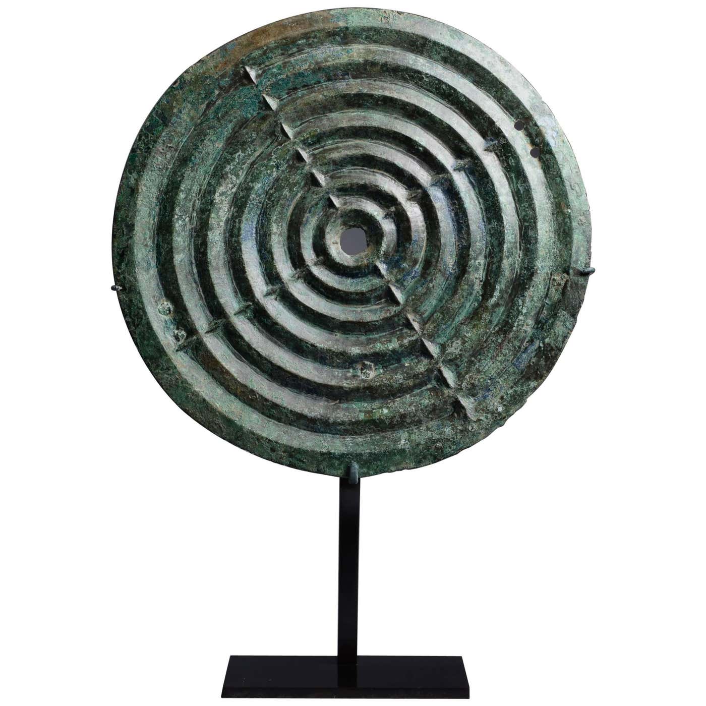 Ancient Villanovan Bronze Geometric Disk For Sale at 1stDibs | ancient ...