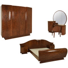 Complete Art Deco Bedroom Set