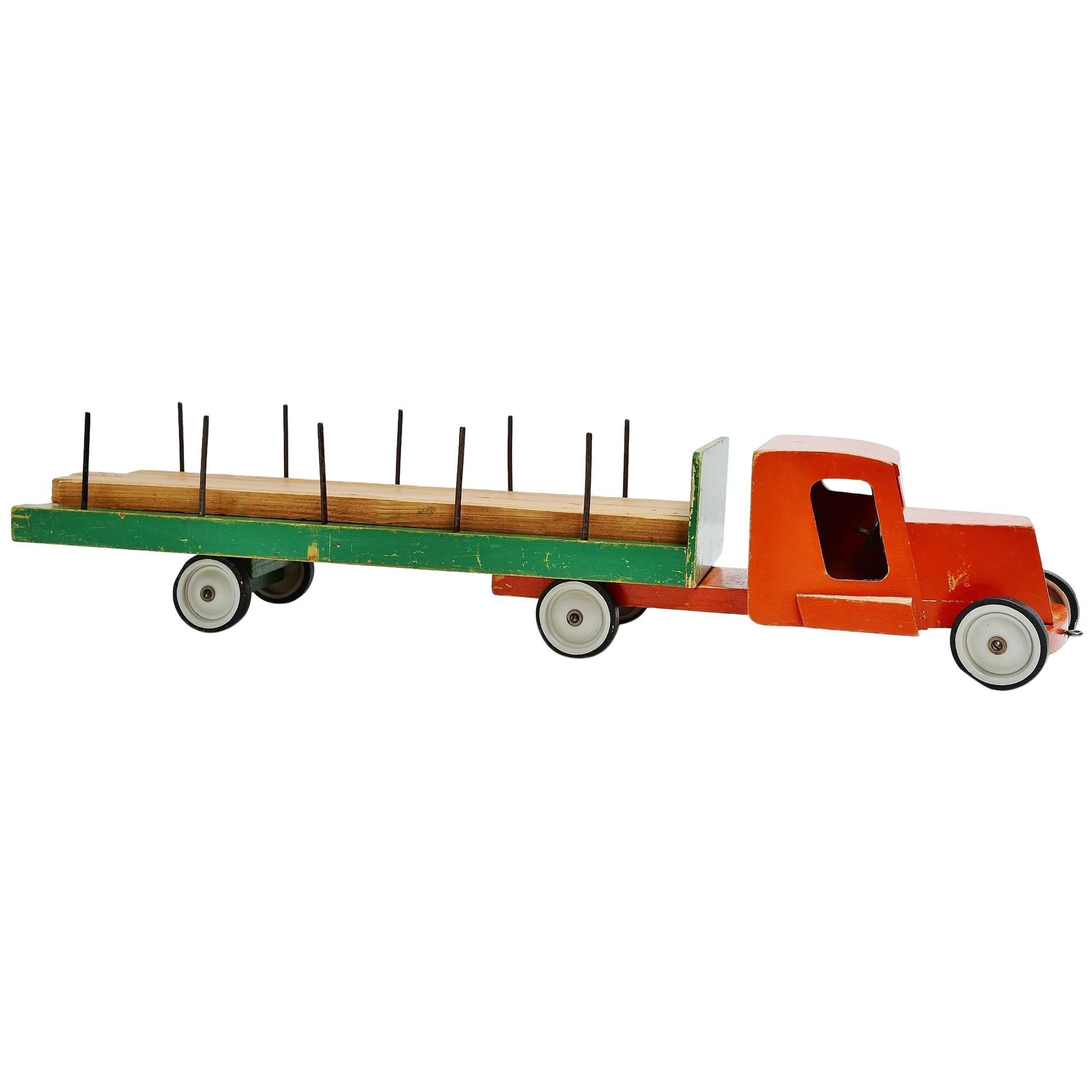 Ado Ko Verzuu Toy Truck Houthandel, 1948 For Sale