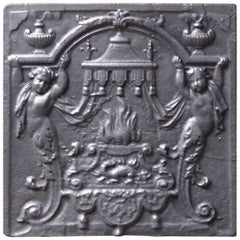 17th-18th Century French 'Arms of France' Fireback