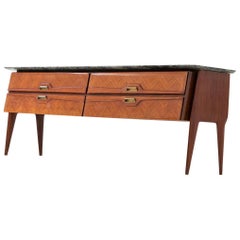 Italian Rosewood Chest of Drawers manufactured in Cantu' , 1950's