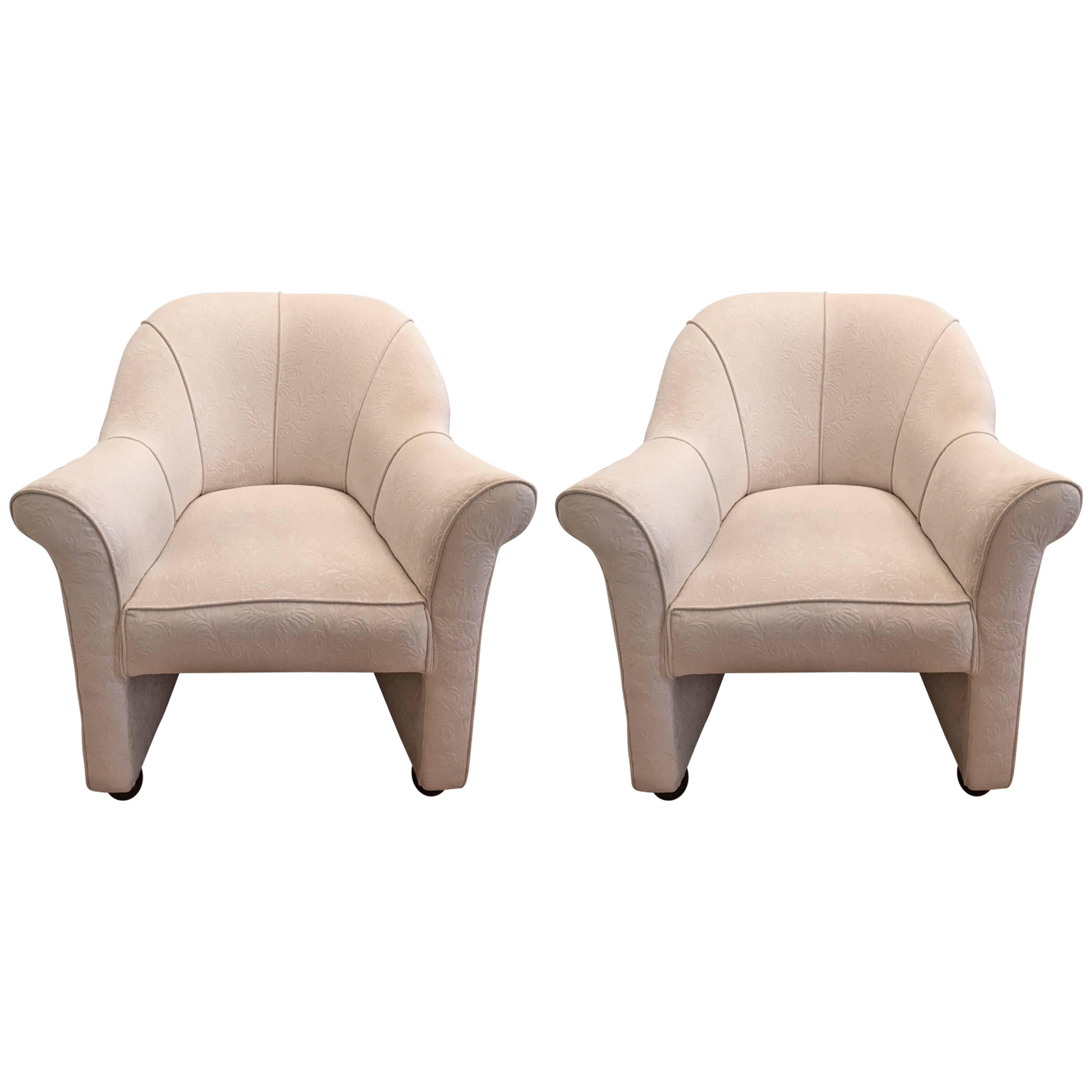 Pair of Andree Putman 1980s Chairs