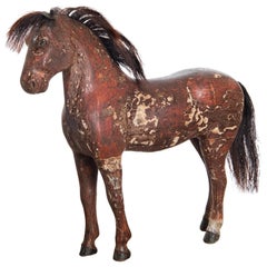 Swedish Wooden Horse from the Mid-1800s