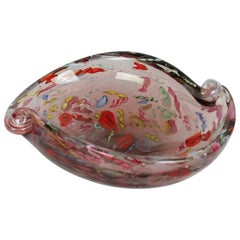 Italian Mid-Century Modern Murano Art Glass Bowl