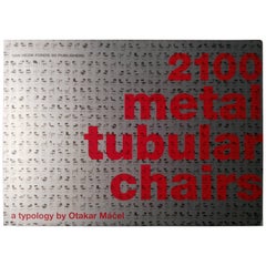 Book "2100 Metal Tubular Chairs" by Otakar Máčel (Bauhaus)