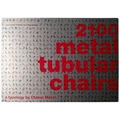 Book "2100 Metal Tubular Chairs" by Otakar Máčel (Bauhaus)