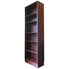 Poul Hundevad Mahogany Narrow Bookshelf