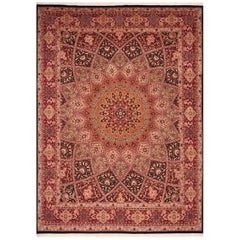 Hand Woven Persian Tabriz (Mosque) circa 1990 - FREE SHIPPING